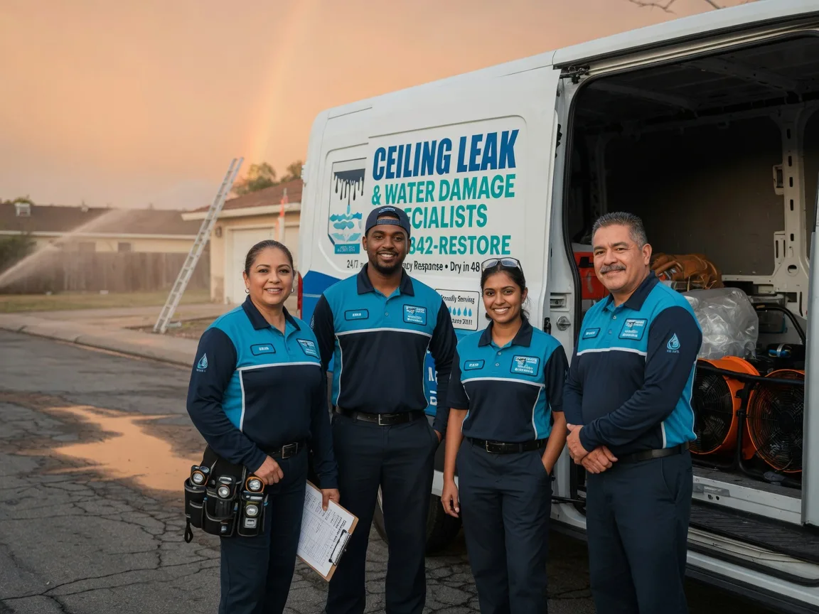 Ceiling Leak Cleanup company in Bentleyville, PA