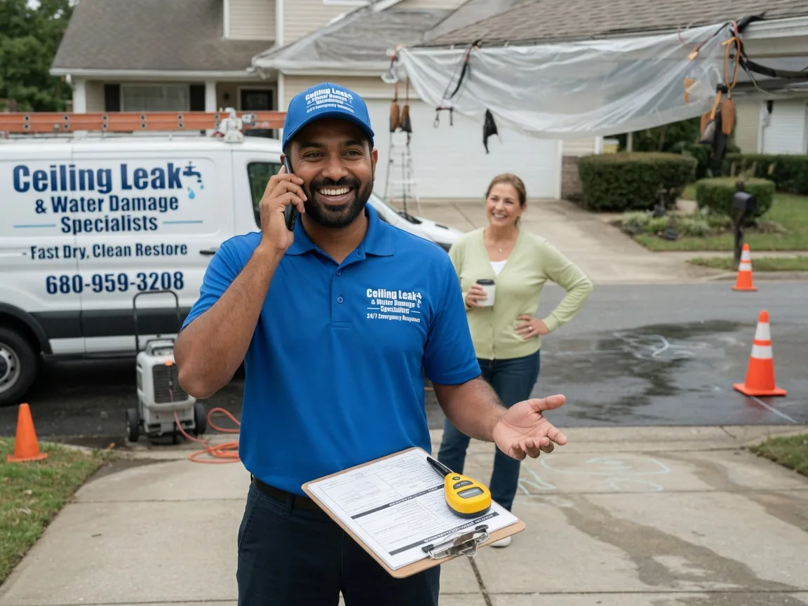 Ceiling Leak Cleanup Bentleyville, PA FAQs
